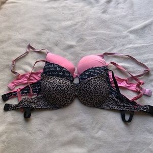 Bundle of PINK Bras
